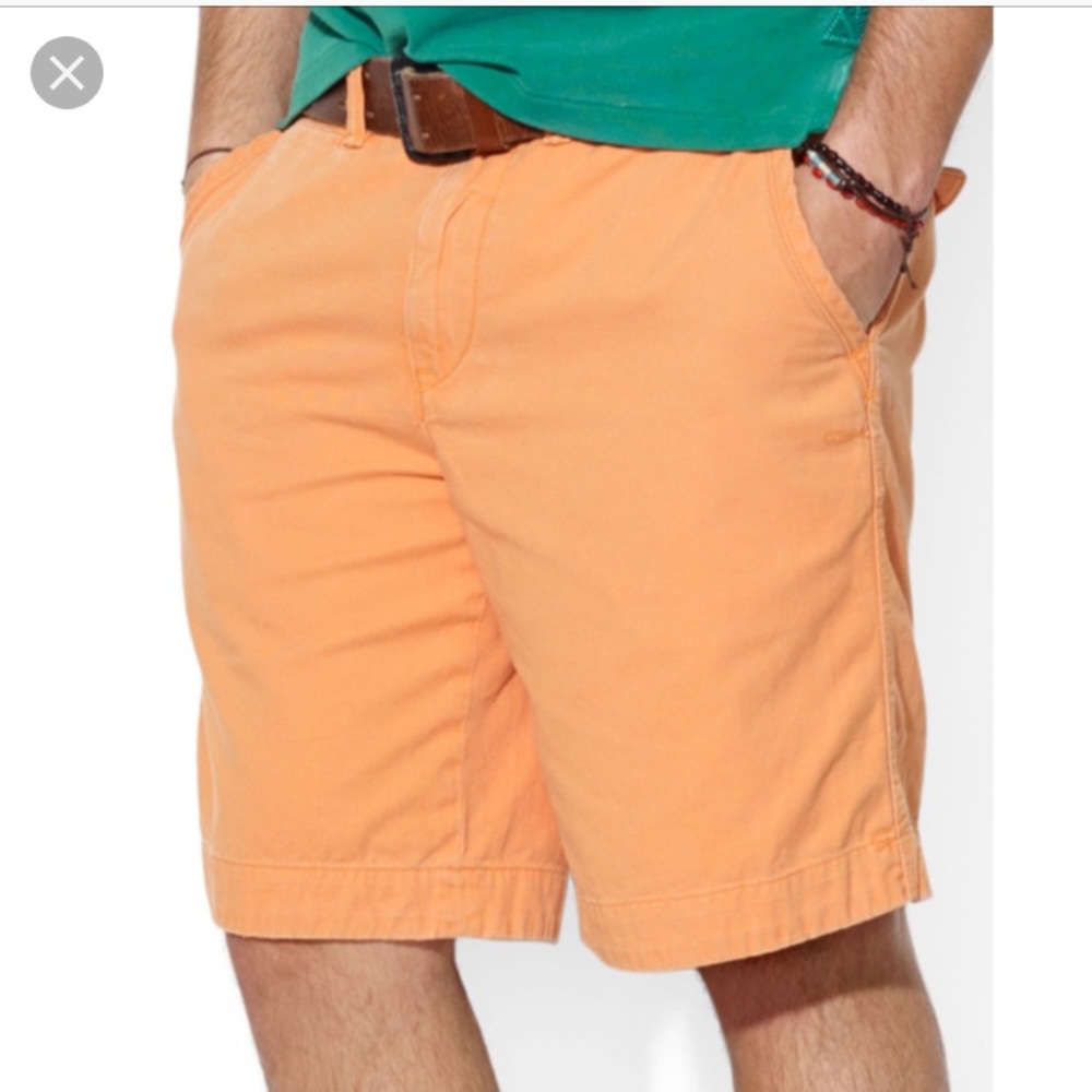 Orange Polo Ralph Lauren Shorts
